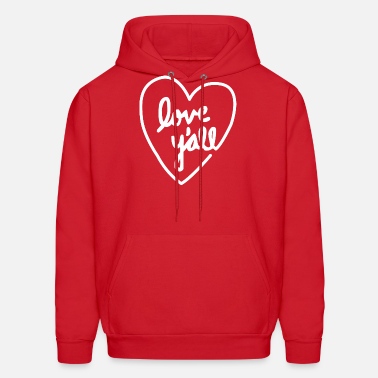 I Love Lucy Mens Heart You Pullover Hoodie 