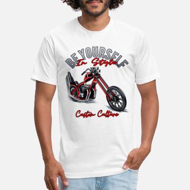 Easy Be yourself in style custom culture,chopper 70&#39;s - Unisex Poly Cotton T-Shirt