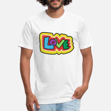 Hippie Love 7 - Unisex Poly Cotton T-Shirt
