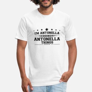 Antonella i’m Antonella doing Antonella things - Unisex Poly Cotton T-Shirt