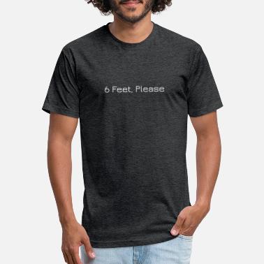 Feet 6 Feet Please - Unisex Poly Cotton T-Shirt