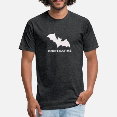 Bats Don&#39;t Eat Me, Bat Tee - Pandemic Awareness Tee T-S - Unisex Poly Cotton T-Shirt