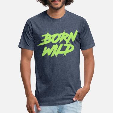 Wild Born Wild - Unisex Poly Cotton T-Shirt