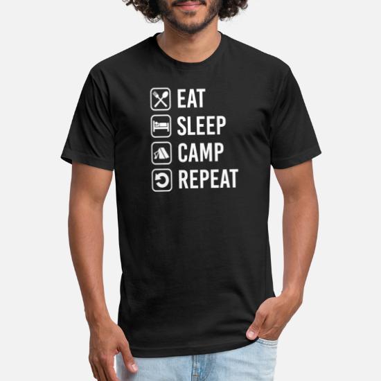 Gift For Campers Eat Sleep Camp Repeat Shirt Tshirt Camp Life Camping Trip Love to Camp Funny Camping Tshirt Camping Tee