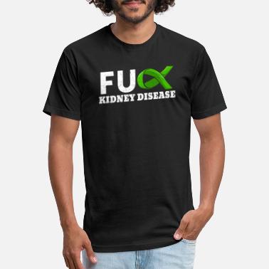 Disease Fuck Kidney Disease - Unisex Poly Cotton T-Shirt