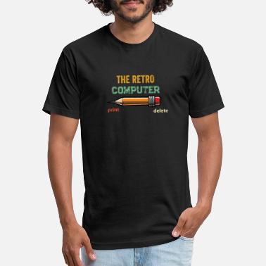 Wang Computer T-Shirt Any Size Geek Funny Vintage Retro Gamer College Tee Black