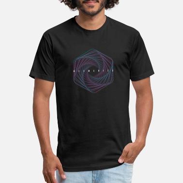 Prismatic Hypnotic Checkered Mandala Unisex T Shirt