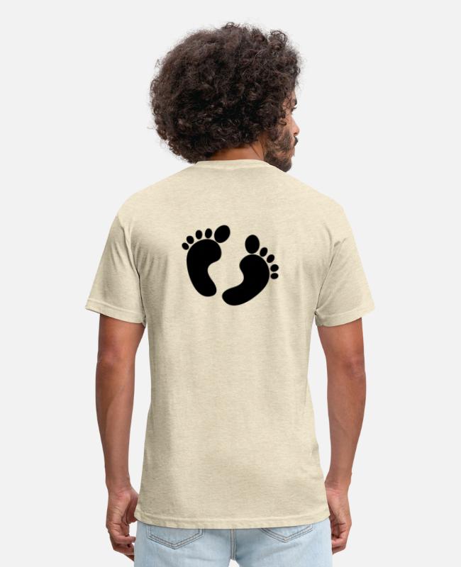 Baby Footprint Love Short-Sleeve Unisex T-Shirt 