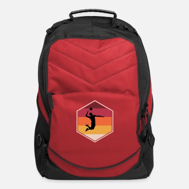 Volleyball Setter Fancy Volleyball T-Shirt - Computer Backpack