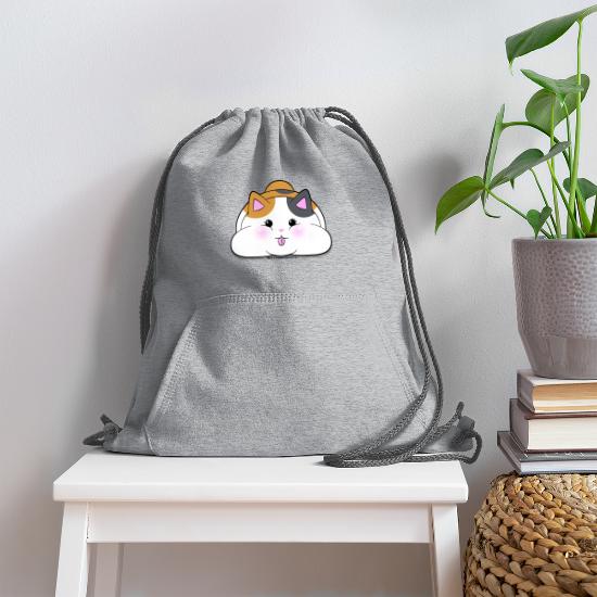 Fat Cat Minion Ffxiv Sweatshirt Drawstring Bag Spreadshirt