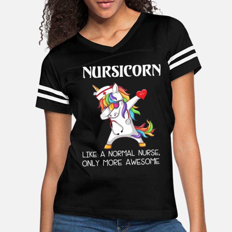 Sweatshirt Hoodie Nurse Dabbing Long Sleeve Dabbing Unicorn Funny Emergency Room Nurse Gift T-Shirt Men Womens Girls
