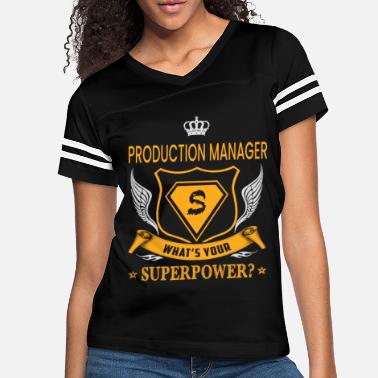 Manager PRODUCTION MANAGER - Women&#39;s Vintage Sport T-Shirt