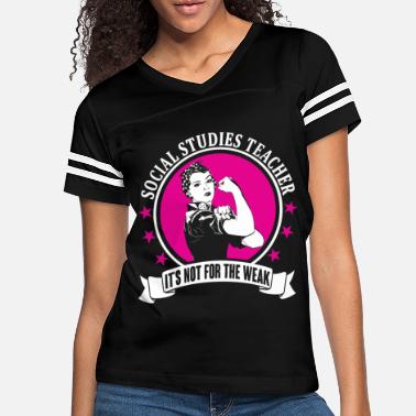 Studies Social Studies Teacher - Women&#39;s Vintage Sport T-Shirt