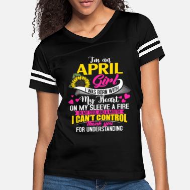 April Girl I Am Who I Am Funny Birthday T-shirt For Unisex Tee All Size S-3XL