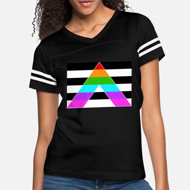 Gay Heartbeat Pride Rainbow Flag LGBTQ Cool LGBT Ally Gift T-Shirt Hoodie Man Woman V Neck T-shirt Hoodie