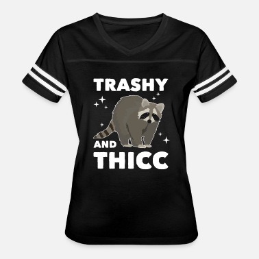 You are trashy Trash Panda with a hat says funny ironic Maglietta 