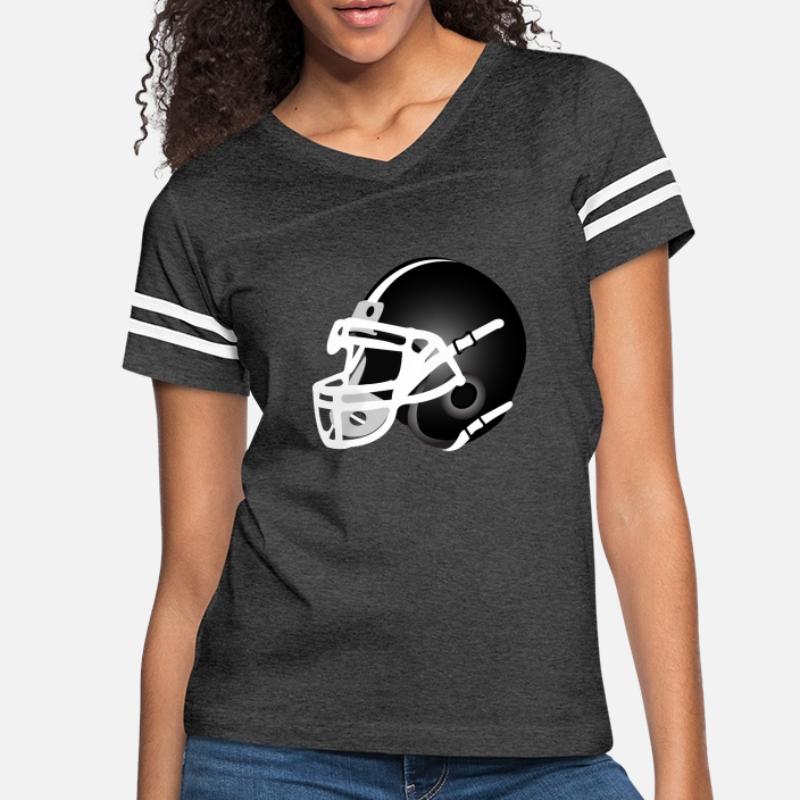 Blackfootballhelmet TShirts Unique Designs Spreadshirt
