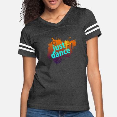 Orange & Blue Retro Dance T-shirt Dancer Shirt Studio Gift for Women and Men Ballerina Shirts