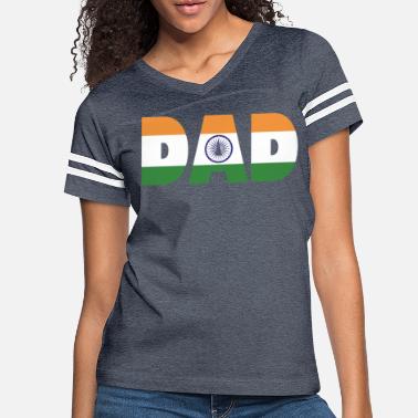 Hindi INDIA DAD - Women&#39;s Vintage Sport T-Shirt