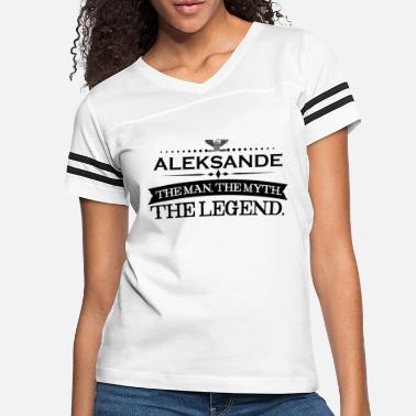 Aleksander Mann mythos legende geschenk Aleksander - Women&#39;s Vintage Sport T-Shirt