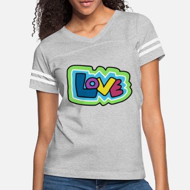 Hippie Love 5 - Women&#39;s Vintage Sport T-Shirt
