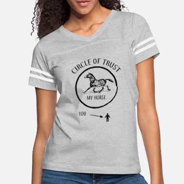 Horses Circle Of Trust Funny Horse Gifts For Horse Lover - Women&#39;s Vintage Sport T-Shirt