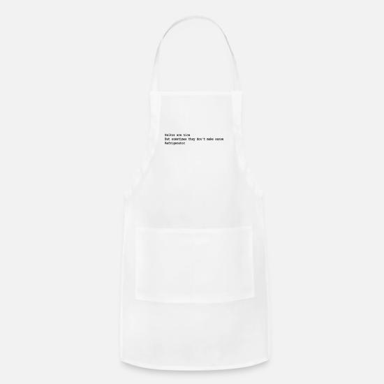 Funny Haiku Refrigerator Poem Parody Joke T-Shirt Adjustable Apron