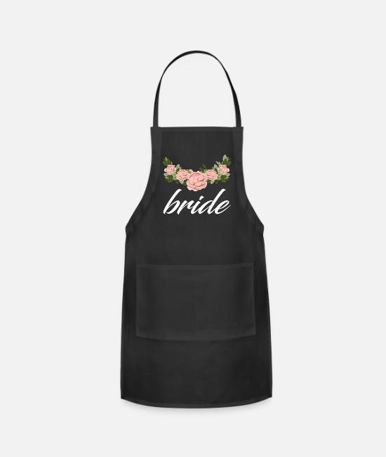 Bride Bridesmaid Wedding Gift Idea Apron Spreadshirt