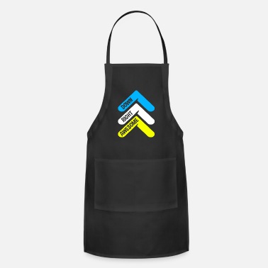 Down Down Syndrome Down Right Awesome - Apron