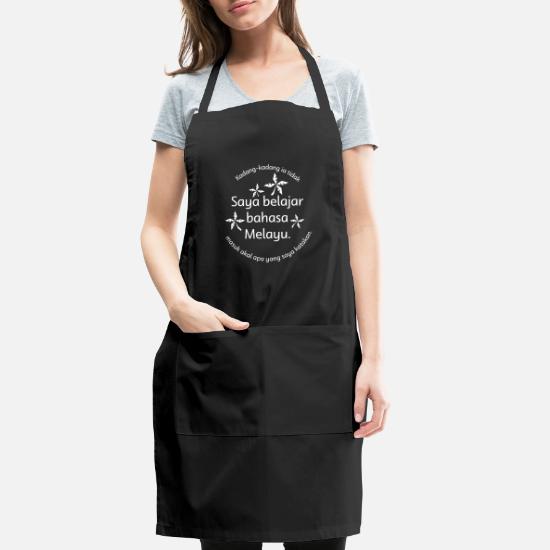 I Learn Malay Apron Spreadshirt