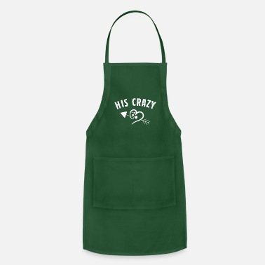 Cupid Couple Valentines Day His Crazy Gifts For Her Love - Apron