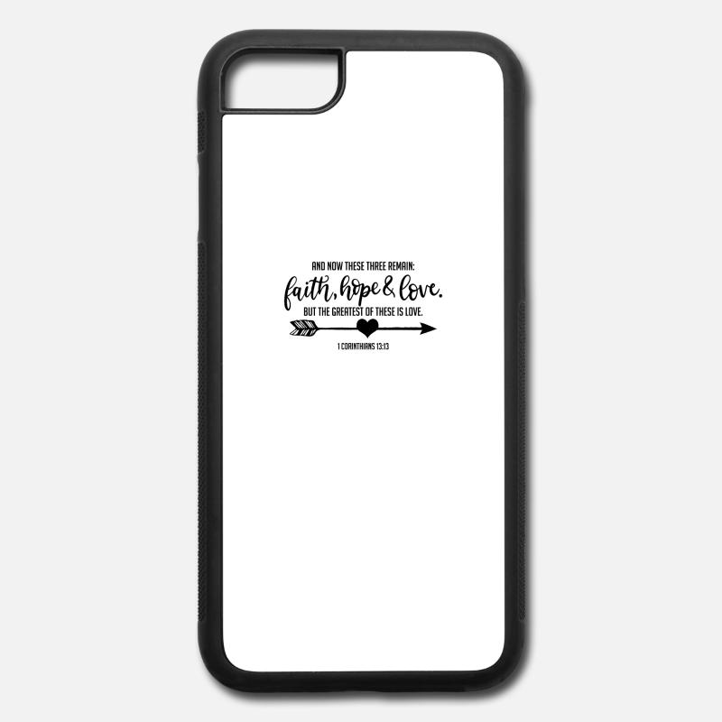 Faith Hope Love Christian Bible Verse Arrow Iphone Case Flexible Spreadshirt