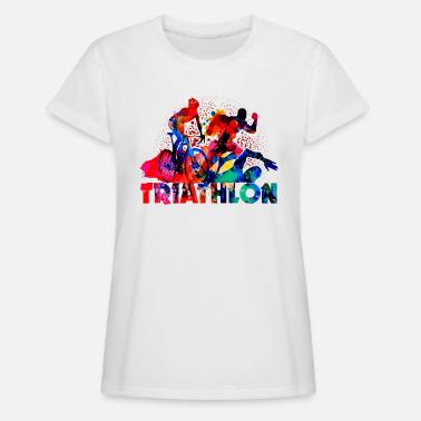 Triathlon Shirt - Triathlon Player T shirt Women's Premium Hoodie | Spreadshirt