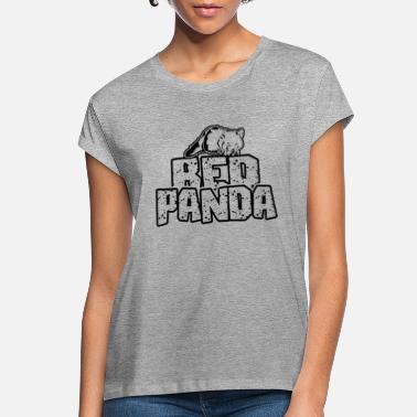 Red Panda Shirt - Women&#39;s Loose Fit T-Shirt