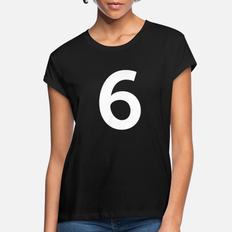 Number 6 T-Shirts | Unique Designs | Spreadshirt