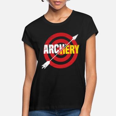 Hommes unisexe manches courtes T-shirt Archery logo arc Tirer schießsport tireur
