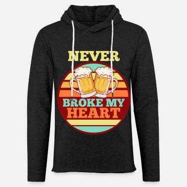 Alcohol Beer Alcohol heart - Unisex Lightweight Terry Hoodie