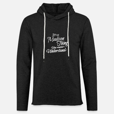 James Madison It is a james madison thing founder - Unisex Lightweight Terry Hoodie