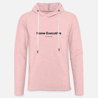 Home Executive Definition (Black) - Unisex Lightweight Terry Hoodie