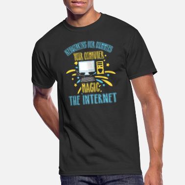 Networking Networking For Dummies - Internet Magic Funnylife - Men&#39;s 50/50 T-Shirt