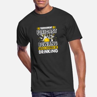 Der perfekte Bowlingtag T-Shirt lustiges Sprüche Shirt Geschenk Bowling Fans