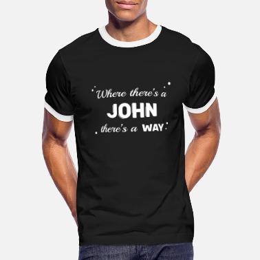 JOHN Nom T-shirt homme 100% John Retrouvailles Parti Cadeau Nom Famille 
