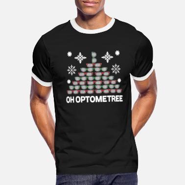 Oh Optometree  Ugly Christmas Design  Eye Doctor  Optometrist  Gifts  Xmas Present  Funny Optometry  34 sleeve raglan shirt