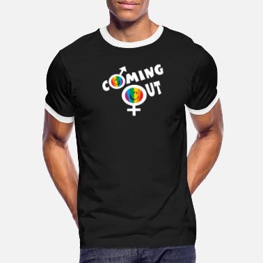 Coming Out Coming Out - Men&#39;s Ringer T-Shirt