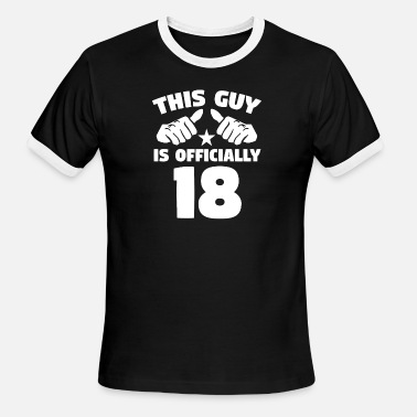 This Guy Is Officially 18 Years Old 18th Birthday Gift T-Shirt