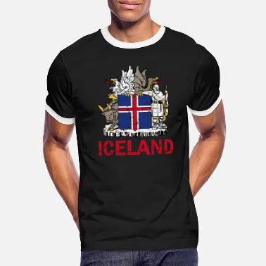 Iceland gift - Men&#39;s Ringer T-Shirt