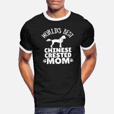 Chinese Crested trascinamento Guinzaglio T-shirt frase idea regalo proprietari CANI 