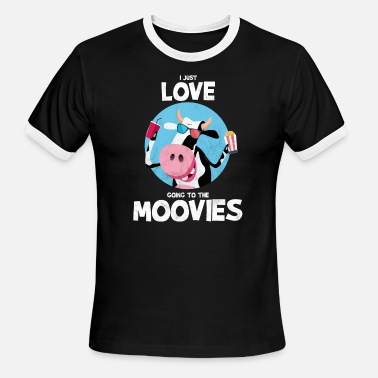 Funny cow cinema movies 3d animal' Men's T-Shirt | Spreadshirt