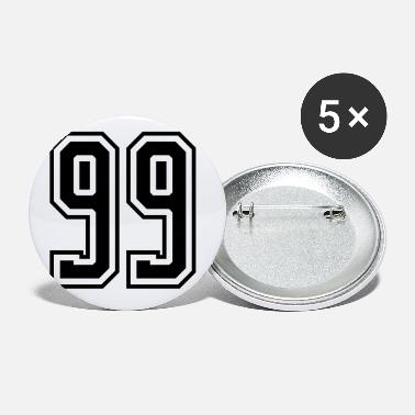 Football 99 Number number - Large Buttons
