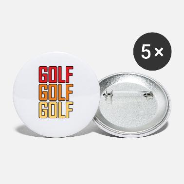 Golf Golf Golf Golf - Large Buttons